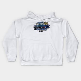 1976 Ford Bronco 2 Door Wagon Kids Hoodie